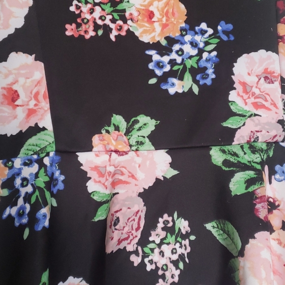 NOBO Floral Babydoll Mini Dress (Medium, Vintage) - Picture 2 of 3